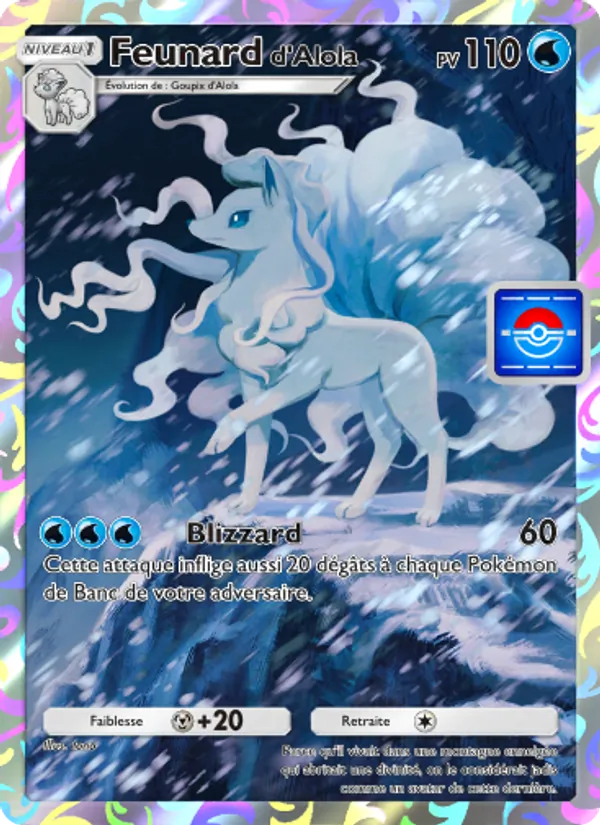 Carte Pokémon Feunardd'Alola 070 de l'extension Promo-A