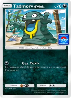 Carte Pokémon Tadmorvd'Alola 072 — Promo-A