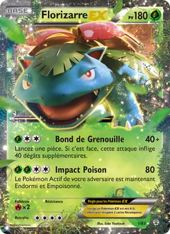 Carte Pokémon Florizarre-EX 1 — Générations