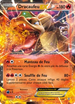 Carte Pokémon Dracaufeu-EX 11