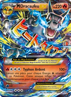 Carte Pokémon M-Dracaufeu-EX 12
