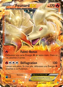 Carte Pokémon Feunard-EX 13
