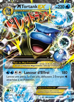 Carte Pokémon M-Tortank-EX 18