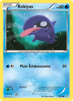 Carte Pokémon Kokiyas 19