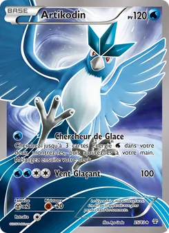 Carte Pokémon Artikodin 25