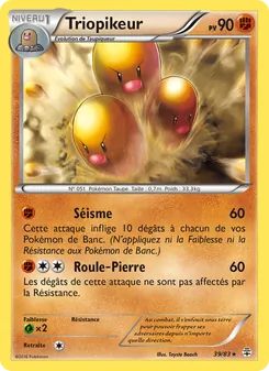 Carte Pokémon Triopikeur 39