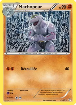 Carte Pokémon Machopeur 41