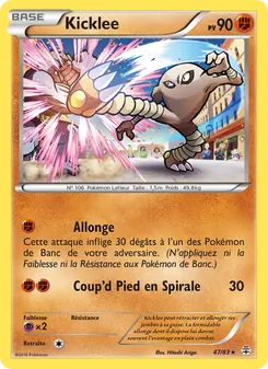Carte Pokémon Kicklee 47