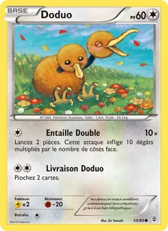 Carte Pokémon Doduo 55