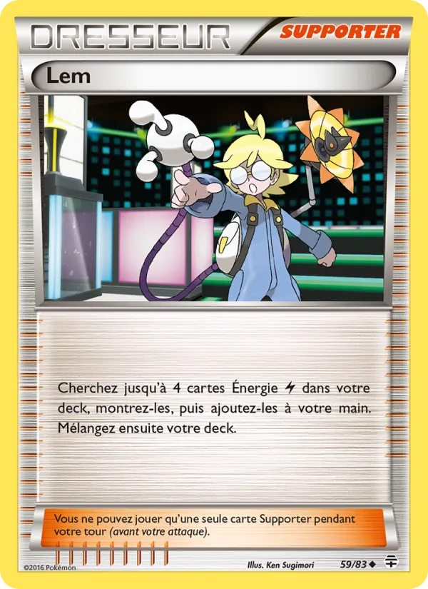 Carte Pokémon Lem 59/83 de l'extension Générations