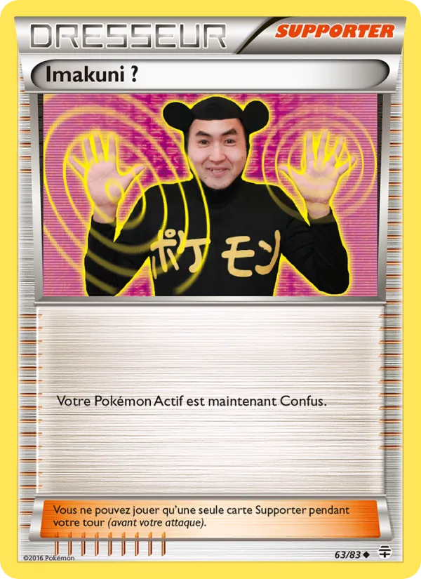 Carte Pokémon Imakuni ? 63/83 de l'extension Générations