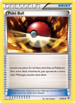 Carte Pokémon Poké Ball 67