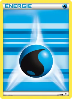 Carte Pokémon Énergie Water de base 77
