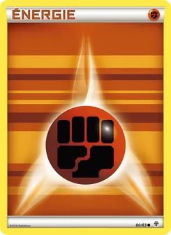 Carte Pokémon Énergie Fighting de base 80 — Générations