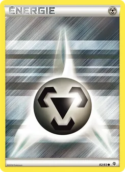 Carte Pokémon Énergie Metal de base 82