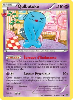 Carte Pokémon Qulbutoké RC11