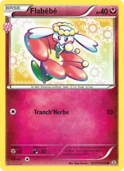 Carte Pokémon Flabébé RC17