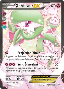 Carte Pokémon Gardevoir-EX RC30 — Générations