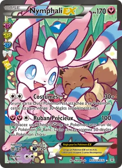 Carte Pokémon Nymphali-EX RC32 — Générations