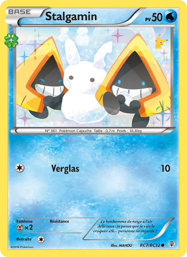 Carte Pokémon Stalgamin RC7/83 de l'extension Générations