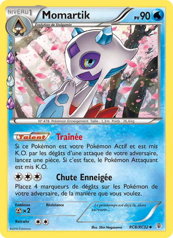 Carte Pokémon Momartik RC8/83 de l'extension Générations