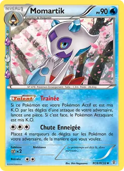 Carte Pokémon Momartik RC8 — Générations