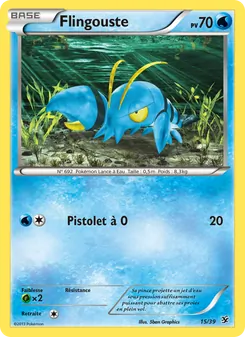 Carte Pokémon Flingouste 15 — Bienvenue à Kalos