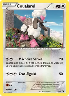 Carte Pokémon Couafarel 33 — Bienvenue à Kalos