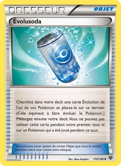Carte Pokémon Évolusoda 116 — XY
