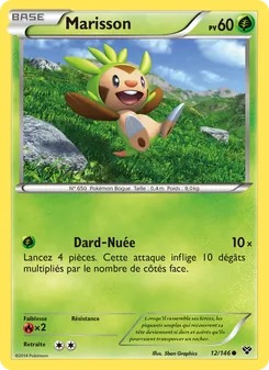 Carte Pokémon Marisson 12 — XY