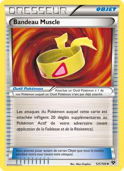 Carte Pokémon Bandeau Muscle 121 — XY