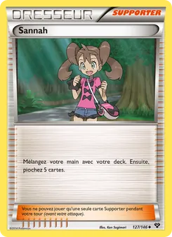 Carte Pokémon Sannah 127 — XY