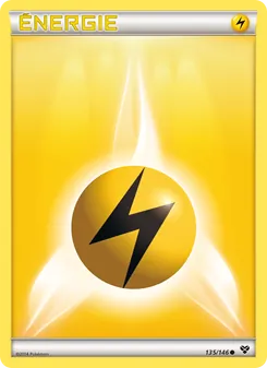 Carte Pokémon Énergie Electrik 135 — XY