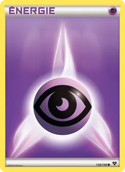 Carte Pokémon Énergie Psy 136 — XY