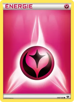 Carte Pokémon Énergie Fée 140 — XY