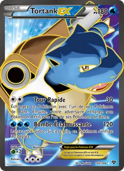 Carte Pokémon Tortank EX 142 — XY