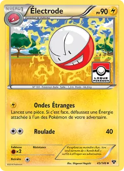 Carte Pokémon Électrode 45 — XY