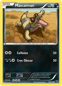 Carte Pokémon Mascaïman 69 — XY
