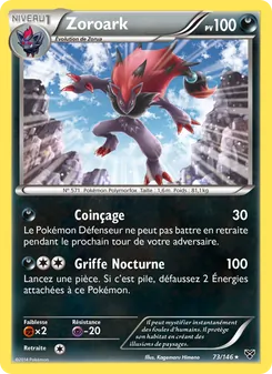 Carte Pokémon Zoroark 73 — XY