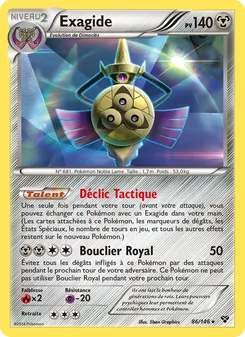 Carte Pokémon Exagide 86 — XY