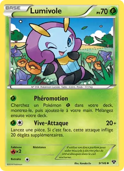 Carte Pokémon Lumivole 9 — XY