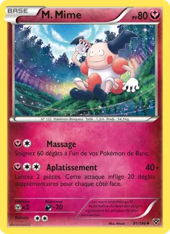 Carte Pokémon M. Mime 91 — XY