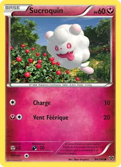 Carte Pokémon Sucroquin 94 — XY