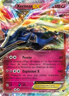 Carte Pokémon Xerneas EX 97 — XY