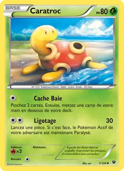 Carte Pokémon Caratroc 1 — Impact des Destins