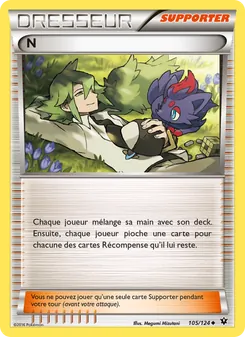 Carte Pokémon N 105 — Impact des Destins
