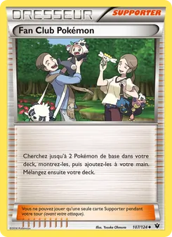 Carte Pokémon Fan Club Pokémon 107 — Impact des Destins