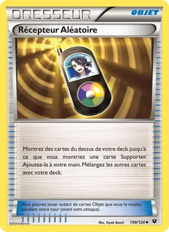 Carte Pokémon Récepteur Aléatoire 109 — Impact des Destins