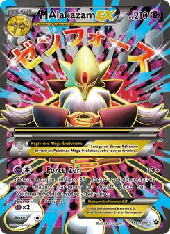 Carte Pokémon M-Alakazam EX 118 — Impact des Destins