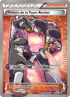Carte Pokémon Méfaits de la Team Rocket 124 — Impact des Destins